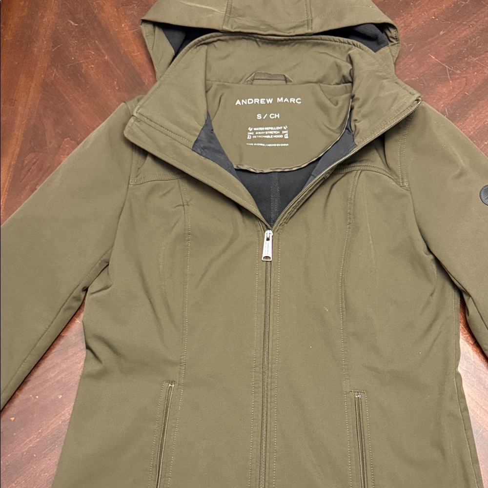 Andrew Marc Olive Performance Jacket - image 2